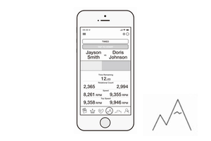 Function NSD Spinner Bluetooth App - Competition Mode