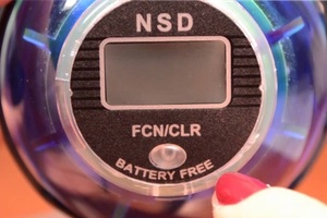 Handleiding NSD Spinner batterijloze snelheidsmeter